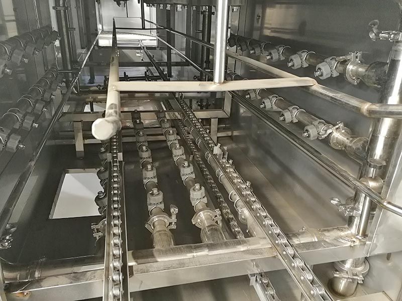 全自動(dòng)洗筐機(jī)大流量噴淋系統(tǒng)