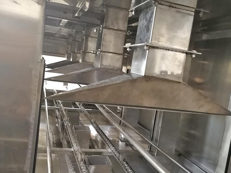 全自動(dòng)洗筐機(jī)除水系統(tǒng)